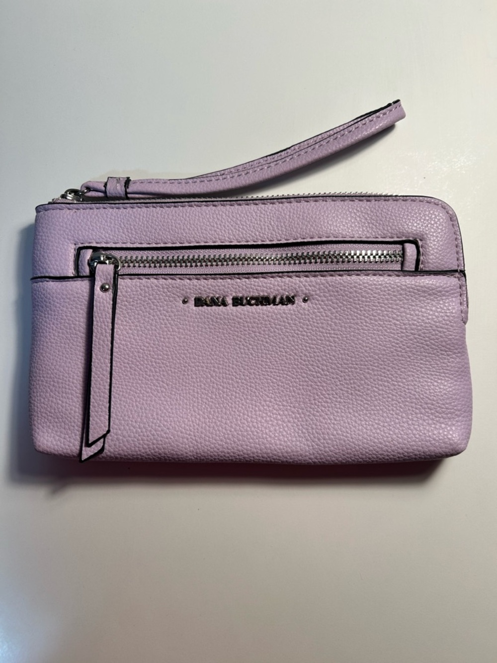 Dana Buchman Lilac Wristlet Clutch